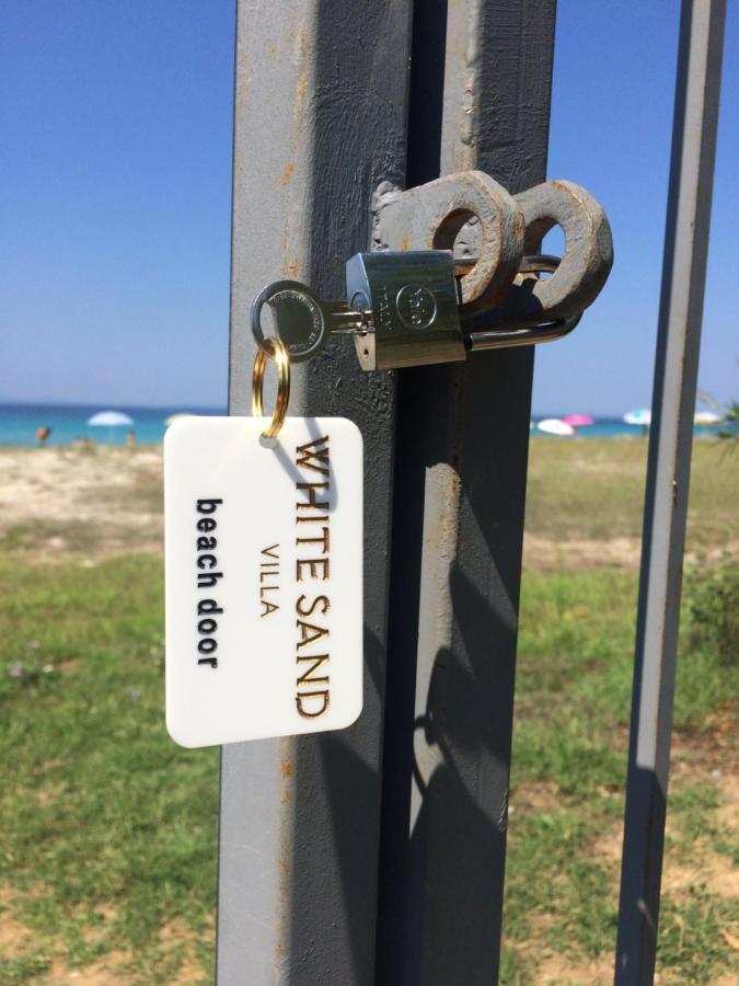 White Sand Villa Koviou Beach Nikiti Sithonia Exteriör bild